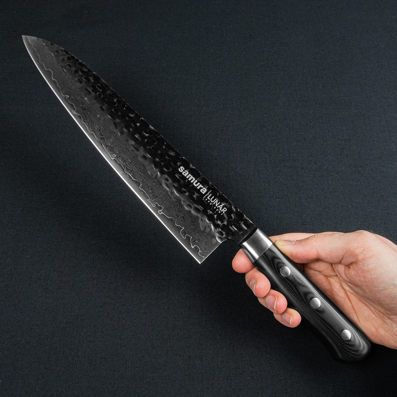 Samura Pro-S Lunar Grand Chef's Kitchen Knife 3 Samura Pro-S Lunar Grand Chef's Kitchen Knife