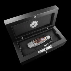 William Henry B05 Dark Fire Folding Knife -Survivor Gear Shop WH B05 DARKFIRE.1 22614.1686229113