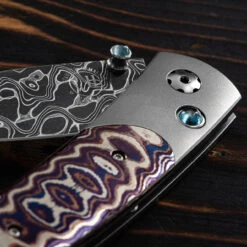 William Henry B05 Dark Fire Folding Knife -Survivor Gear Shop WH B05 DARKFIRE.2 26685.1686229114