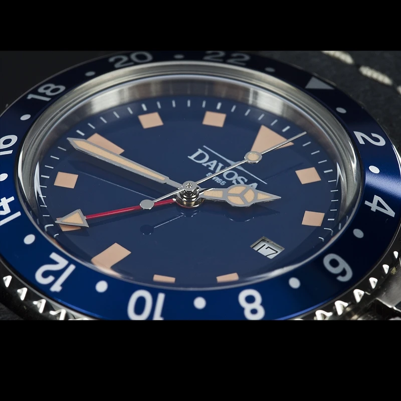 Davosa Vintage Diver Quartz Blue