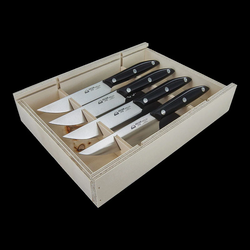 Due Cigni Steak Knife Set Of 4 6 Due Cigni Steak Knife Set Of 4 - Image 4