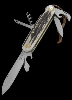 Fox Multipurpose Pocket Knife Stag 6 -Survivor Gear Shop mag13 39155.1655217870.1280.1280 26367.1655221711