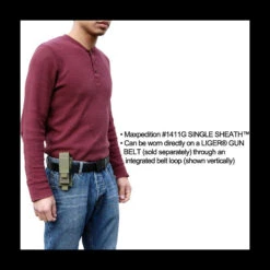 Maxpedition Single Sheath -Survivor Gear Shop maxp 1411det2 43859.1591268870
