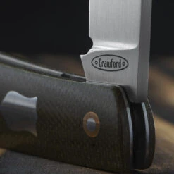 Chris Crawford Custom EDC-B Slipjoint Olive -Survivor Gear Shop olive4 14789.1687969154