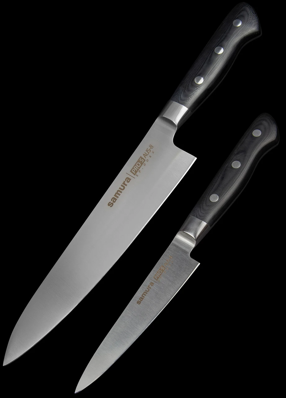 Samura Pro-S Set Of 2 Kitchen Knives 4 Samura Pro-S Set Of 2 Kitchen Knives - Image 2