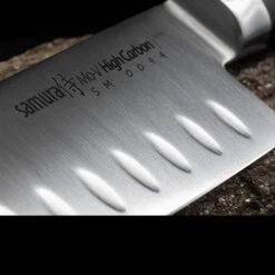Samura MO-V Santoku Hollow Ground -Survivor Gear Shop tc sm 0094det 97364.1640004462