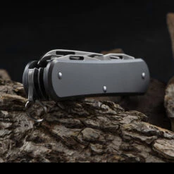 Fox Vulpis 4 Saw Titanium Penknife -Survivor Gear Shop vulpisSAW4TITdet2 27061.1686826745