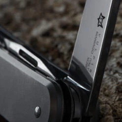 Fox Vulpis 4 Saw Titanium Penknife -Survivor Gear Shop vulpisSAW4TITdet3 18682.1686826744