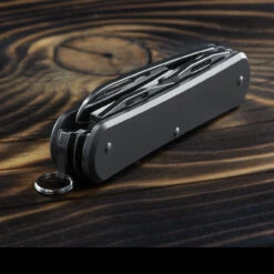 Fox Vulpis 4 Scissor Titanium Penknife -Survivor Gear Shop vulpisscissors4TITdet4 05070.1686821018